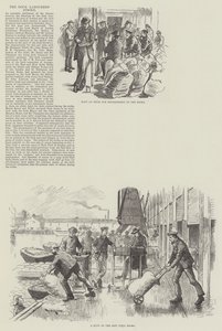 De Staking van de Havenarbeiders door William Douglas Almond